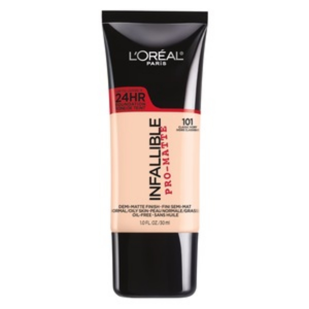 L'Oreal Paris Infallible Pro-Matte Foundation, 101 Classic Ivory